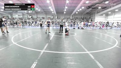 182 lbs Rr Rnd 2 - Owen Dickerson, CentralMD Grey vs Keigan Reisenbeck, CKWA