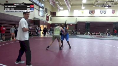 245.7-287.5 Champ. Round 3 - Dylan Schaul, Delaware County Wrestling Club vs Byron Cox, LMWC