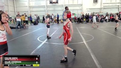 52 lbs Finals (8 Team) - Colvin Smith, Armory Athletics vs Kaleb Anderson, Wrestling Mill