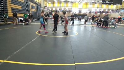 115 lbs 7th Place Match - Amelia Terrill, Iowa vs Isabella Stumbo, Iowa