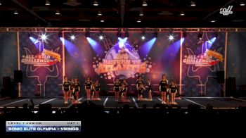 Sonic Elite Olympia - Vikings [2026 L1 Junior Day 1] 2026 ASC Return to Atlantis Tacoma Showdown