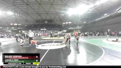 48-49 lbs Cons. Semi - Carmelo King, Askeo International Mat Club vs Walker Wiseman, White River Hornets Wrestling Club