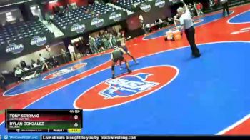 4 lbs Cons. Round 1 - Tony Serrano, North Clayton vs Dylan Gonzalez, Pickens