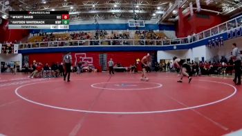 175 lbs Semifinal - Hayden Whitenack, New Prairie vs Wyatt Davis, Rochester