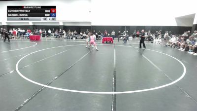 132 lbs Conner Whitely, Ohio Gray vs Gabriel Roehl, Minnesota Red
