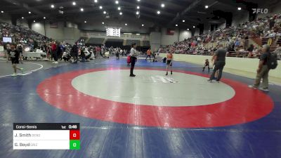 76 lbs Consolation - Jacob Smith, Dendy Trained Wrestling vs Greyson Boyd, Grizzly Wrestling Club