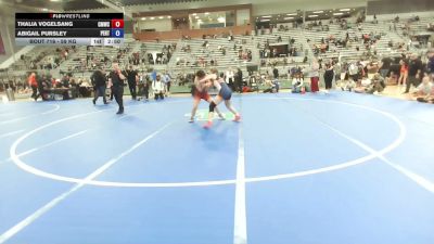 59 kg Cons. Rd Of 16 - Thalia Vogelsang, Colorado Mesa Wrestling Club vs Abigail Pursley, Pembroke RTC