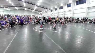 62 lbs Round Robin 1 - Aspen Smith, Backyard Barbies Purple vs Ellie Campbell, Pursuit-Girls