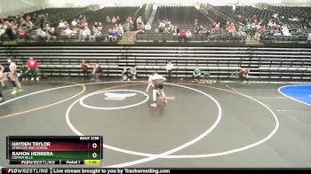 153 lbs Champ. Round 2 - Hayden Taylor, Syracuse High School vs Ramon Herrera, Copper Hills