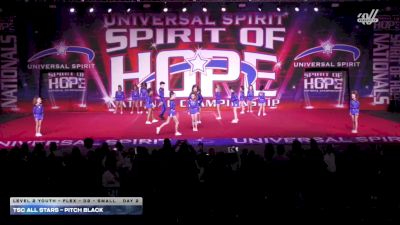 TSC All Stars - Pitch Black [2026 L2 Youth - Flex - D2 - Small Day 2] 2026 Spirit of Hope Grand Nationals