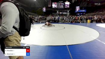 100 lbs Rnd Of 64 - Gabriel Rosales, Idaho vs Eli Bowman, Georgia