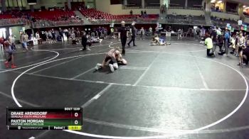 125 lbs Cons. Semi - Drake Arensdorf, Ogallala Youth Wrestling vs Paxton Morgan, Westside Wrestling Club