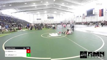 137 lbs Quarterfinal - Giovanni Adame, NM Royalty vs Brody LeSueur, War Wc