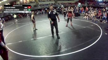 120 lbs Cons. Round 2 - Brynleigh Uhrich, Grand Island Legacy Girls Wrestling Club vs Lailah Jones, Broken Bow Wrestling Club