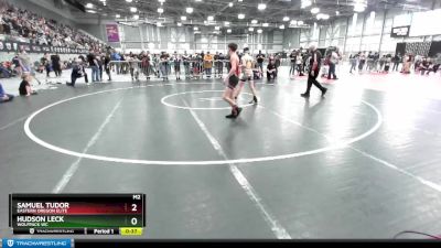 106 lbs Champ. Round 2 - Samuel Tudor, Eastern Oregon Elite vs Hudson Leck, Wolfpack WC