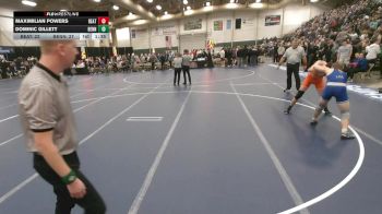 165 lbs Quarterfinals (8 Team) - Maximilian Powers, Beatrice vs Dominic Gillett, Bennington