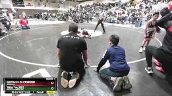 56 lbs Round 1 - Troy Valdez, SoCal Hammers Wc vs Giovanni Sherwood, Howlers