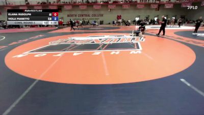 138 B Cons. Round 3 - Viola Pianetto, Elmhurst vs Elaina Rudolph, Adrian College