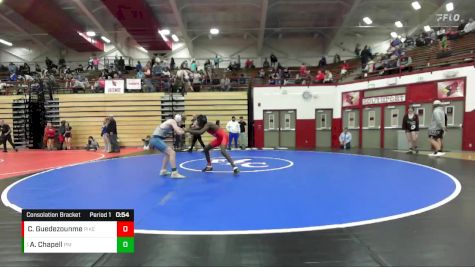 106-116 lbs Consolation Bracket - Anderson Chapell, Perry Meridian vs Christin Guedezounme, Pike