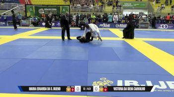 Victoria Da Silva Carvalho vs Maria Eduarda Da S. Bueno 2025 Brasileiro Jiu-Jitsu IBJJF
