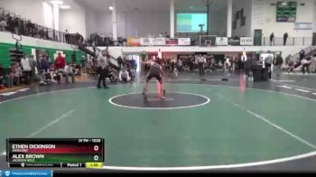 132 lbs Round 1 - Alex Brown, Jackson Hole vs Ethen Dickinson, Worland