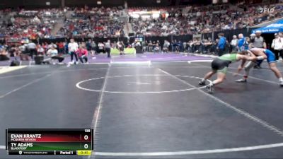 138 lbs Cons. Round 7 - Evan Krantz, McQueen Nevada vs Ty Adams, Blackfoot