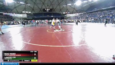 285 lbs Round 1 - Boaz Moses, Ascend Wrestling Academy vs Landon Los, Washington