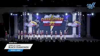 Super All Stars - Black Diamonds [2024 L4 Junior Day 2] 2024 ASC Clash of the Titans Schaumburg & CSG Dance Grand Nationals
