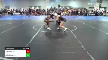 101 lbs Consolation - Avery Holzer, Silverback WC vs Abbeygael Cabuag, Awa