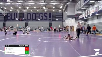 62-66 lbs Quarterfinal - Jacson Lewis, Intense Wrestling Club vs Dominick Agnew, Team Tiger