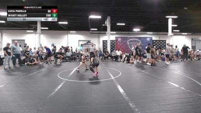 84 lbs Round 1 (6 Team) - Luca Padilla, Diamond State Inferno vs Wyatt Kelley, Xtreme Team Black