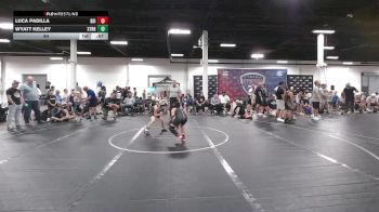 84 lbs Round 1 (6 Team) - Luca Padilla, Diamond State Inferno vs Wyatt Kelley, Xtreme Team Black