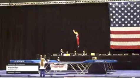 Max Miller - Individual Trampoline, All American - 2021 USA Gymnastics Championships