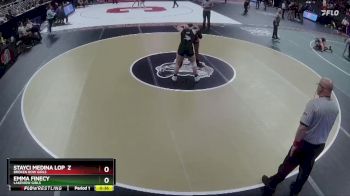 Cons. Semi - Emma Finecy, Lakeview Girls vs Stayci Medina Lopz, Broken Bow Girls