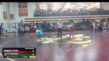 195 lbs Cons. Round 2 - Gavin Martinez, Fife vs Roberto Gomez, Grandview