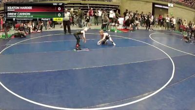 67 lbs Cons. Round 5 - Keaton Hardee, Ravage vs Drew Cannon, Charger Wrestling Club