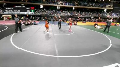 5A 145 lbs Champ. Round 1 - Mariana Avalos, Dumas vs Lily Doyle, Argyle