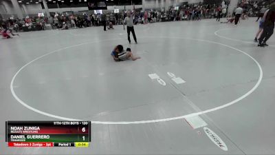 120 lbs Cons. Round 2 - Daniel Guerrero, Tennessee vs Noah Zuniga, ReZults Wrestling