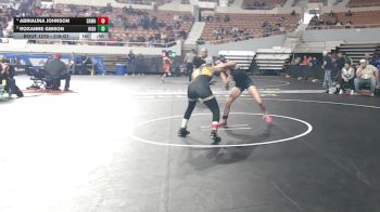 116-D1 Cons. Round 3 - Abriauna Johnson, Sunrise Mountain vs Roxanne Gibson, Highland