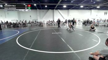 42 lbs Quarterfinal - Nazareth Vela, Top Rank Hammers vs Isiah Saavedra, Top Rank Hammers
