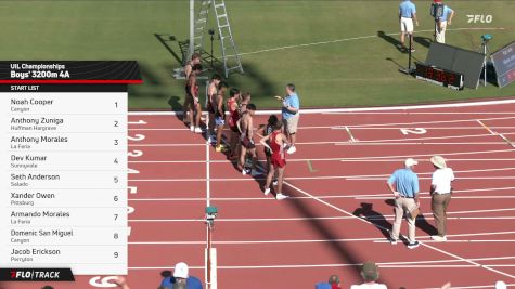 High School Boys' 3200m 4A Division B