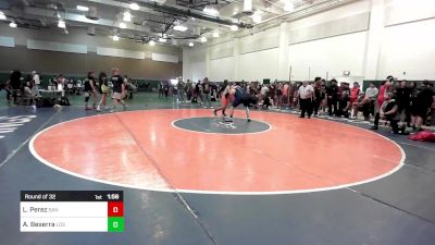 220 lbs Round Of 32 - Luis Perez, San Jacinto vs Anthony Beserra, Los Osos