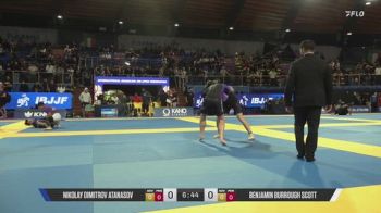 Nikolay Dimitrov Atanasov vs Benjamin Burrough Scott 2026 IBJJF European NoGi