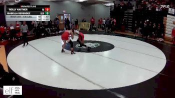 130 lbs. Champ. Round 2 - Reilly Kastner, Park Hill vs Isabella Resendez, Glenwood