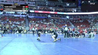 1A-190 lbs Champ. Round 2 - Corbin Hill, Denver vs Gabe Anderson, Hinton