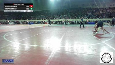 160 lbs Round Of 128 - Justin Hebert II, Poteau vs Rogan Zembas, Prague