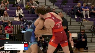 72 kg Final - Patrick Smith, Minnesota Storm vs Noah Wachsmuth, New York Athletic Club