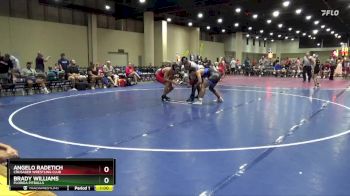 175 lbs Cons. Round 4 - Brady Williams, Florida Pitbulls vs Angelo Radetich, Crusader Wrestling Club