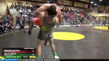 195 lbs Champ. Round 2 - Jack Clarke, Castro Valley vs Evan Marquez, Clovis