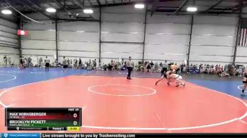 105 lbs Round 1 (6 Team) - Max Wirnsberger, PA Blue vs Brooklyn Pickett, Maryland Gold